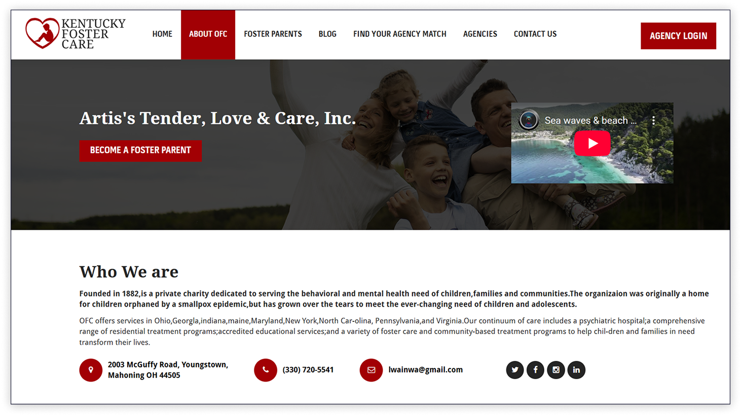 About Kentucky Foster Care